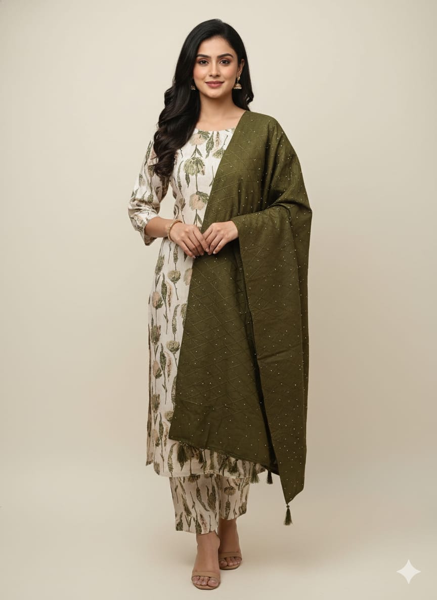 rayon salwar suit set